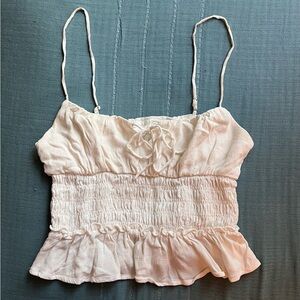 ASTR the label white brunch top!